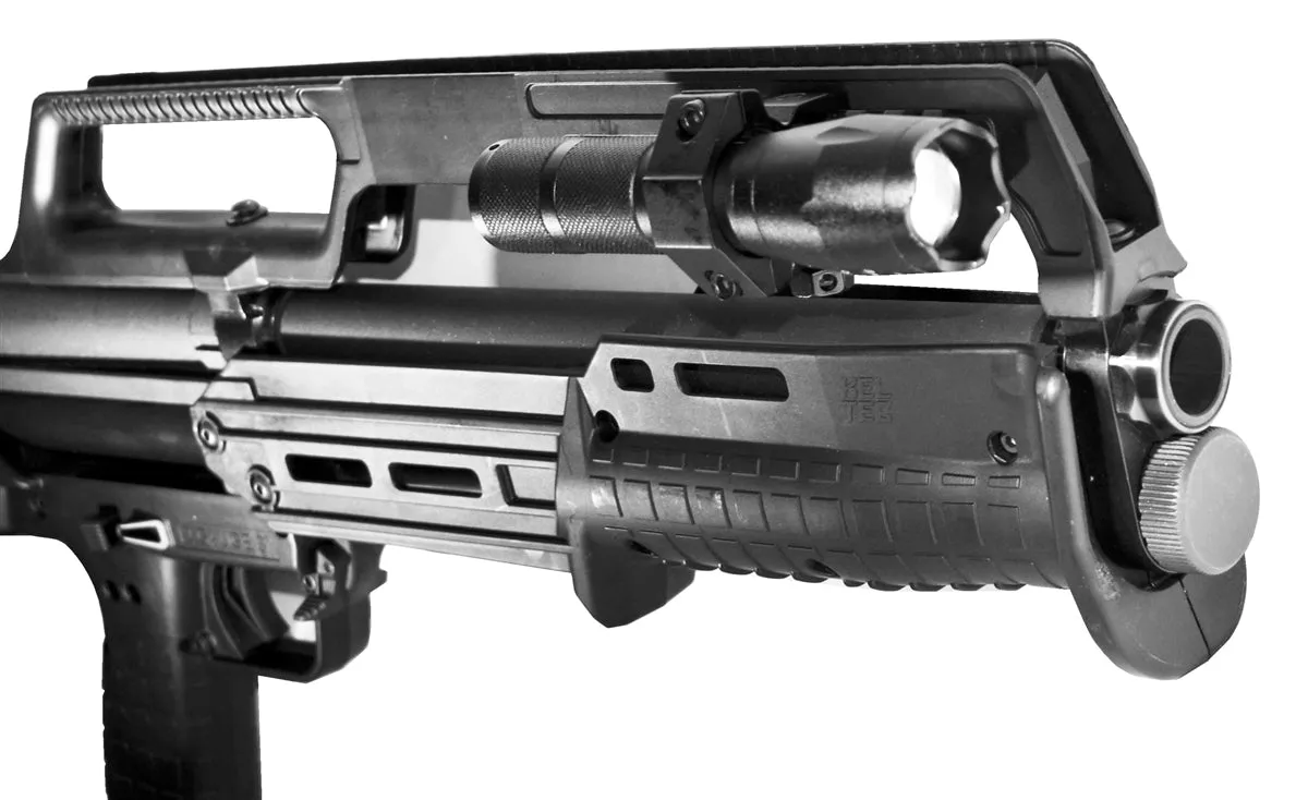 TRINITY 1200 Lumen LED Flashlight With Base Mount Compatible With Kel-Tec KS7 12 Gauge Pump.
