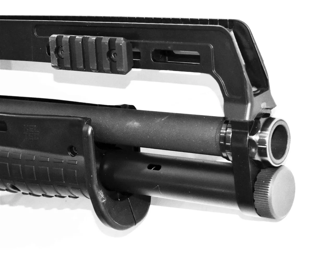 TRINITY 1200 Lumen LED Flashlight With Base Mount Compatible With Kel-Tec KS7 12 Gauge Pump.
