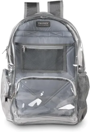 TRONEX Health & Wellness Clear Backpack for Home Healthcare Professionals