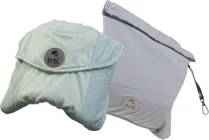 trtl Travel Pillow Cool for Neck Support - Cooling Travel Pillows for Airplanes - with Breathable Fabric - Lightweight and Easy to Carry - Sea Foam Green