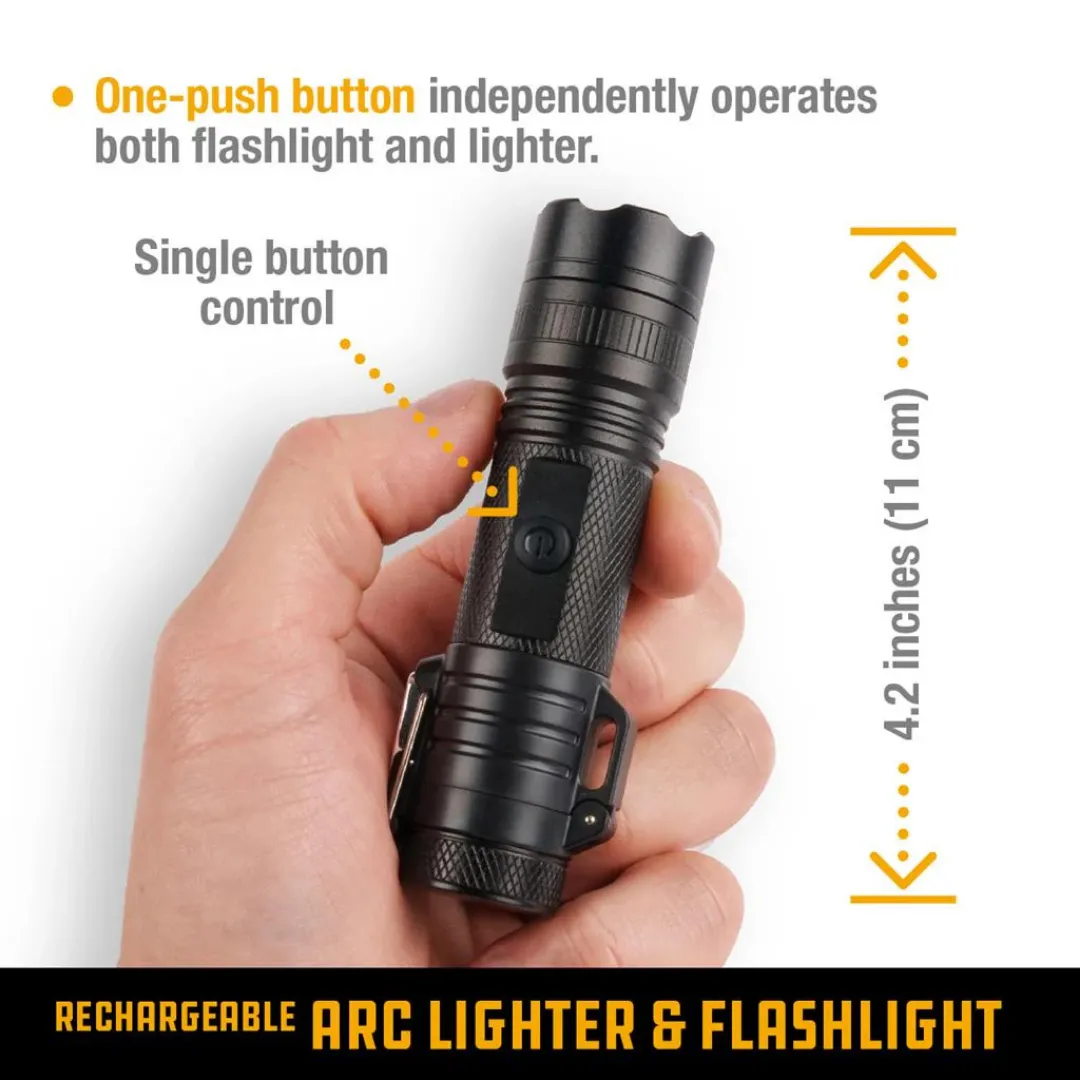 UCO Gear Rechargeable Arc Lighter & LED Flashlight