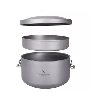Ultralight Titanium Multi-Layer Bowl