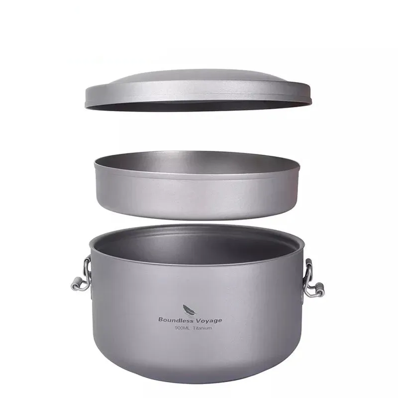 Ultralight Titanium Multi-Layer Bowl