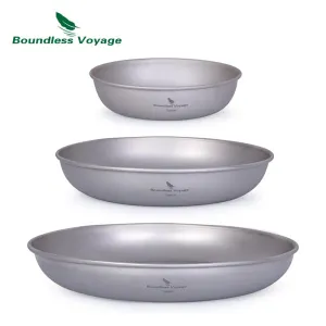 Ultralight Titanium Pan Camping Pan