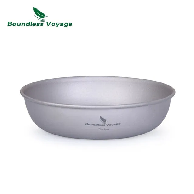 Ultralight Titanium Pan Camping Pan