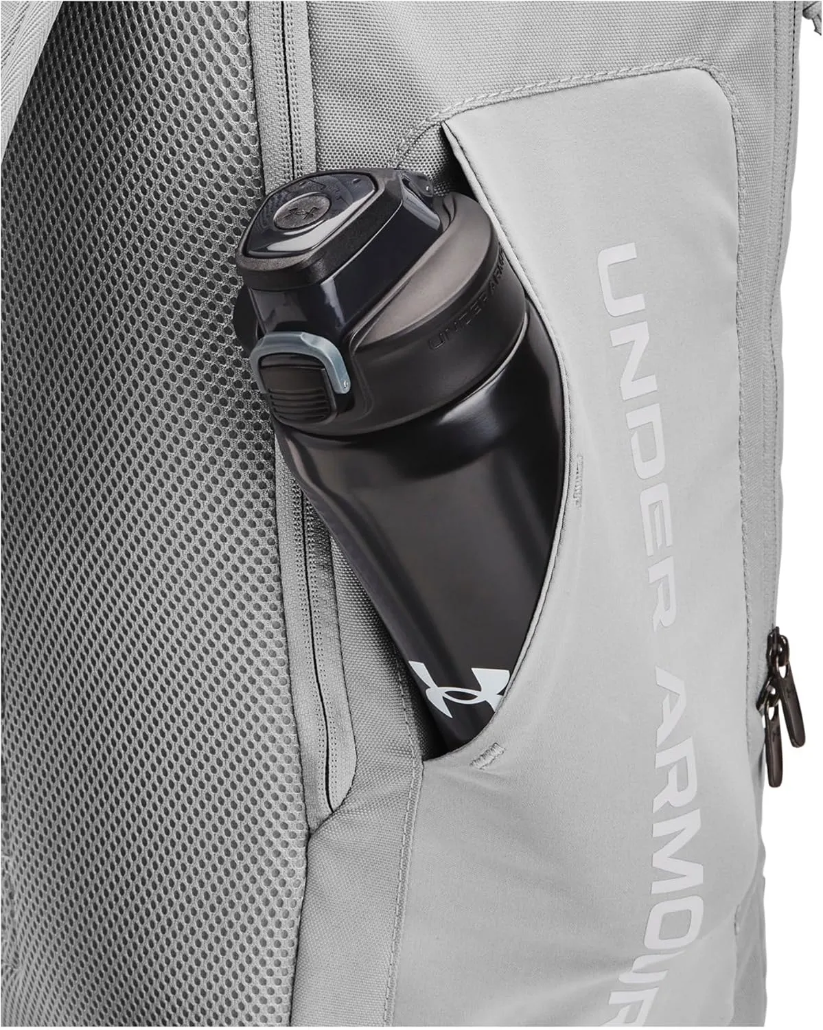 Under Armour 1378413-11-OSFM UA Contain Backpack Mod Gray OSFM