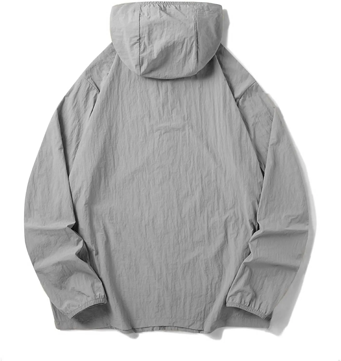 Unisex UPF 50  Sun Protection Jacket Summer Sunscreen Clothing Thin Breathable Anti-UV Skin Coat for Women Men