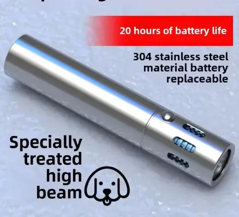 Updated High-grade Stainless Steel 100000Lumens White Laser Tactical Flashlight With 2Pcs 21700 Tesla Li-ion Battery 40 Hours High Endurance 20 Years of Use