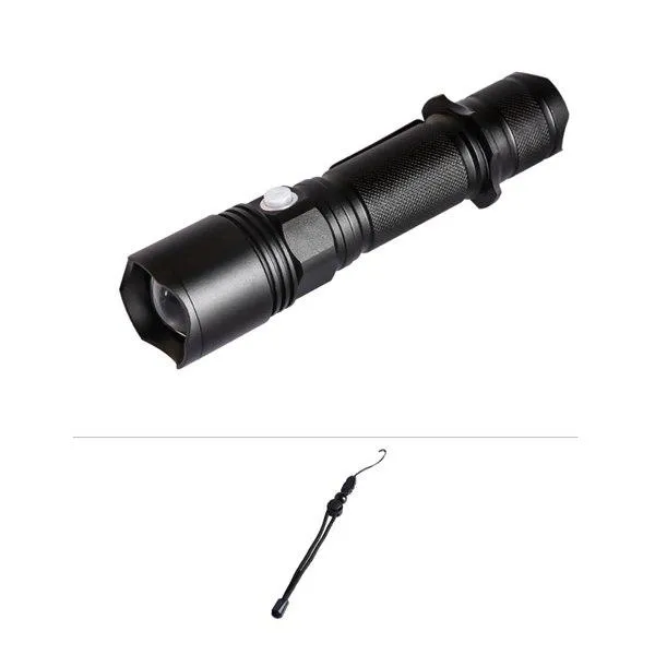 USB Rechargeable Flashlight Torch Zoom 5 Mode Convoy Powerful 1000LM CREE XML2 LED Flashlight explore Hard Light 1*18650 Battery