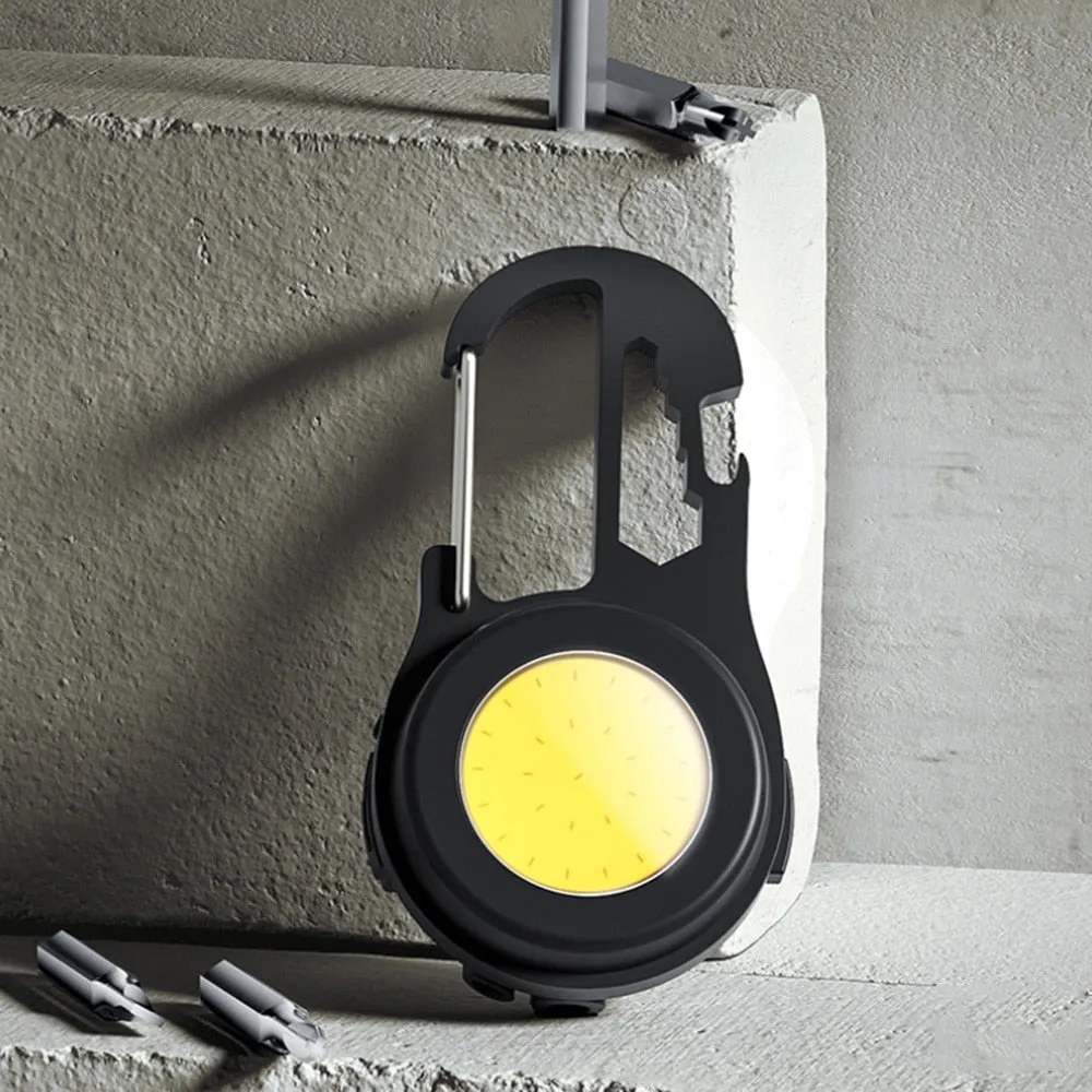 USB Rechargeable Multifunction COB Searchlight