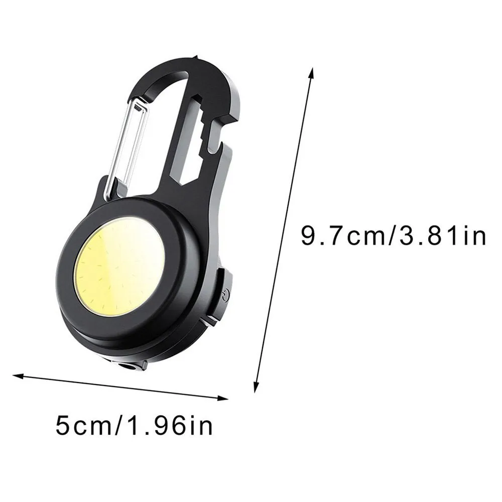 USB Rechargeable Multifunction COB Searchlight