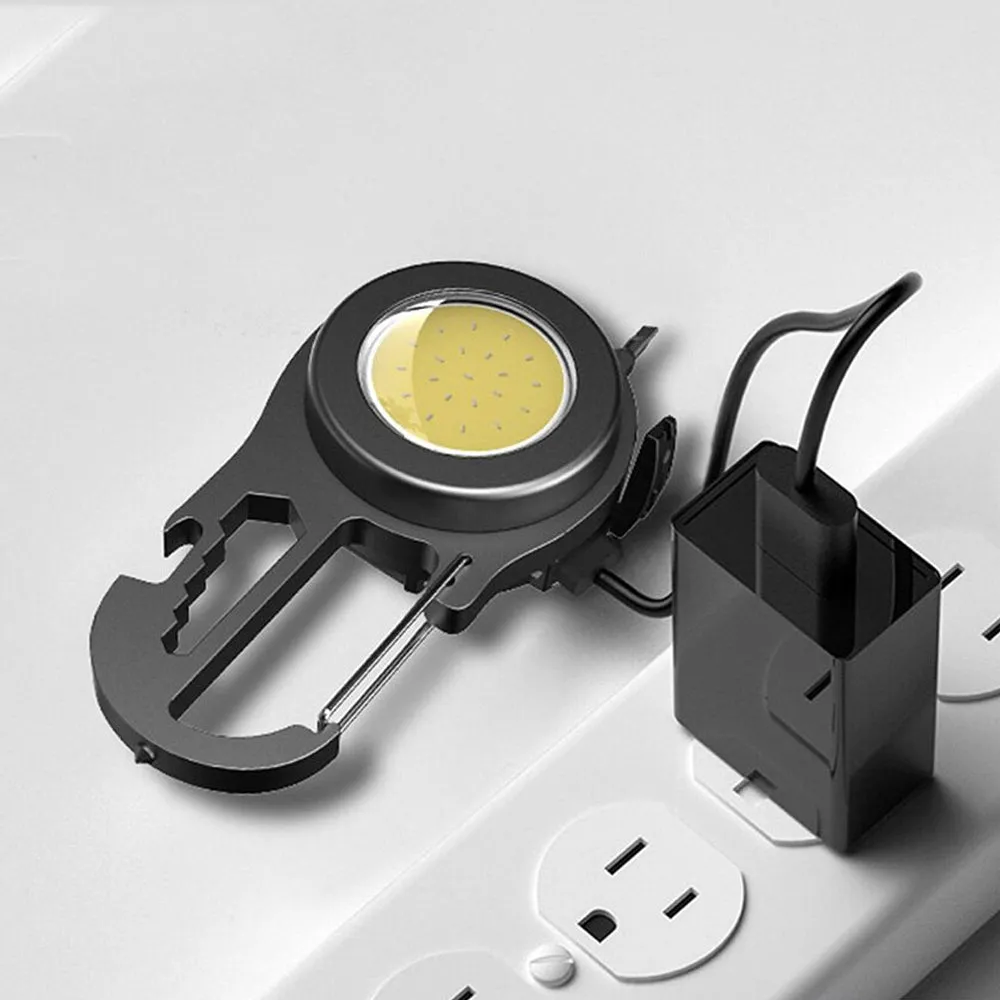 USB Rechargeable Multifunction COB Searchlight