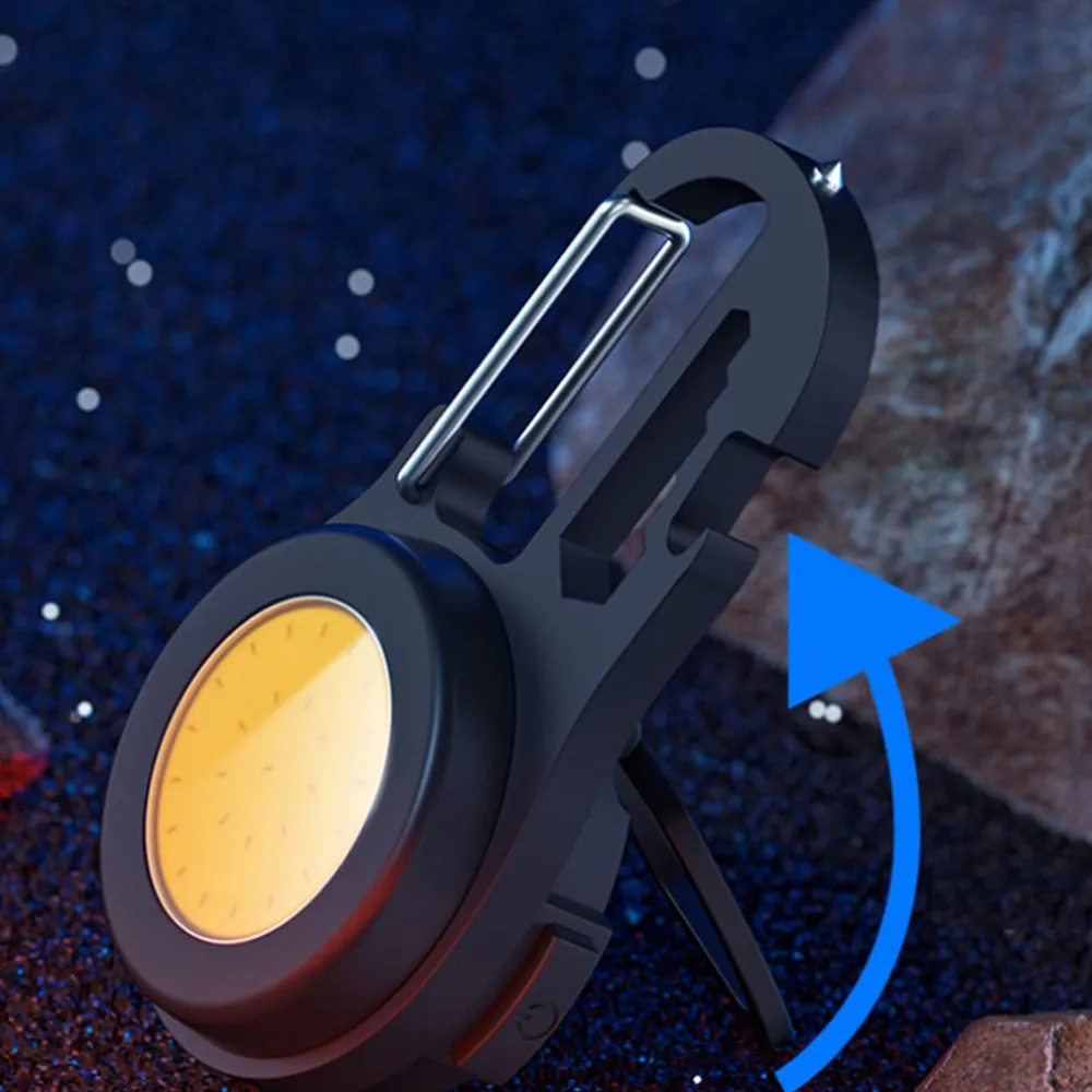 USB Rechargeable Multifunction COB Searchlight
