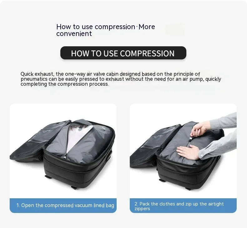 Vacuum Compression Backpack (Large-Capacity)