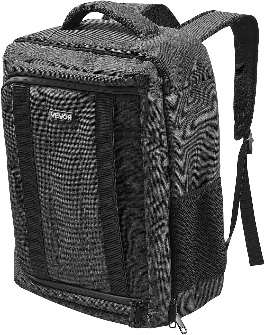 VEVOR PS5 Backpack, Dual Shoulder Travel Bag for Playstation 5 & PS5 Slim Waterproof Nylon, Soft Interior Lining & Padded Dividers for Extra Protection, Spacious Design with Carry Handle for Storage