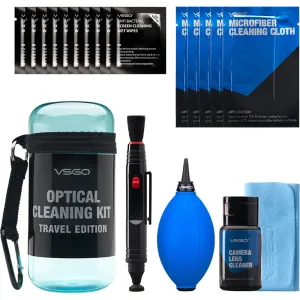 VSGO Optical Cleaning Kit Travel Edition - Blue