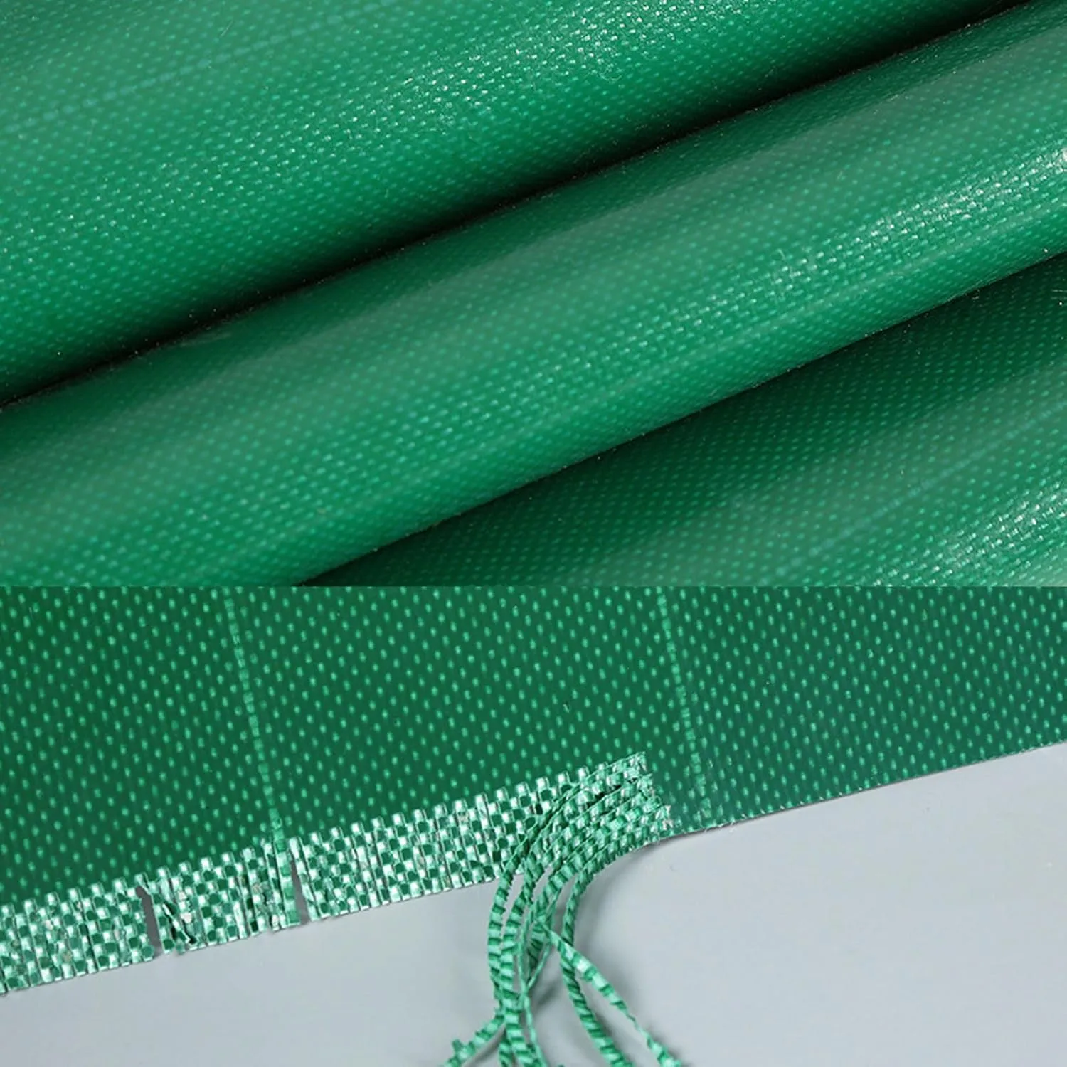 Waterproof Tarpaulin 13.12x16.40ft, PVC Waterproof Coated Heavy Duty Tarp Cover, UV Resistant Tarpaulin with Grommets and Reinforced Edges, for Garden Furniture, Pool