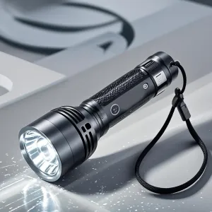 winshine Zoomable LED Torch, 3 Modes Memory, Electric Torches for Lighting, Small Portable Predator Light, Illuminator Flashlight for Night Vision Goggles