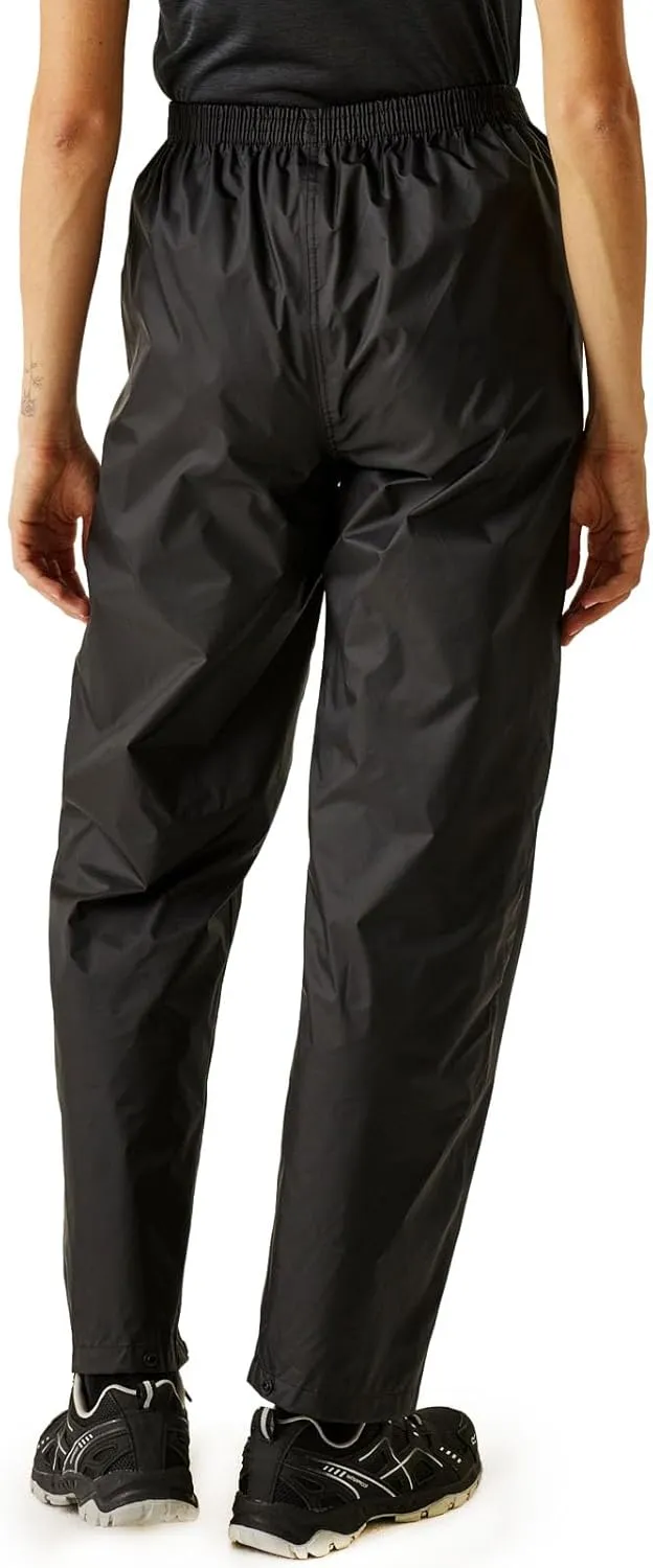 Women's Colour: Blue Pack It' Waterproof Breathable Foldable Taped Seams Walking Trousers