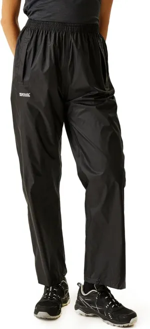 Women's Colour: Blue Pack It' Waterproof Breathable Foldable Taped Seams Walking Trousers