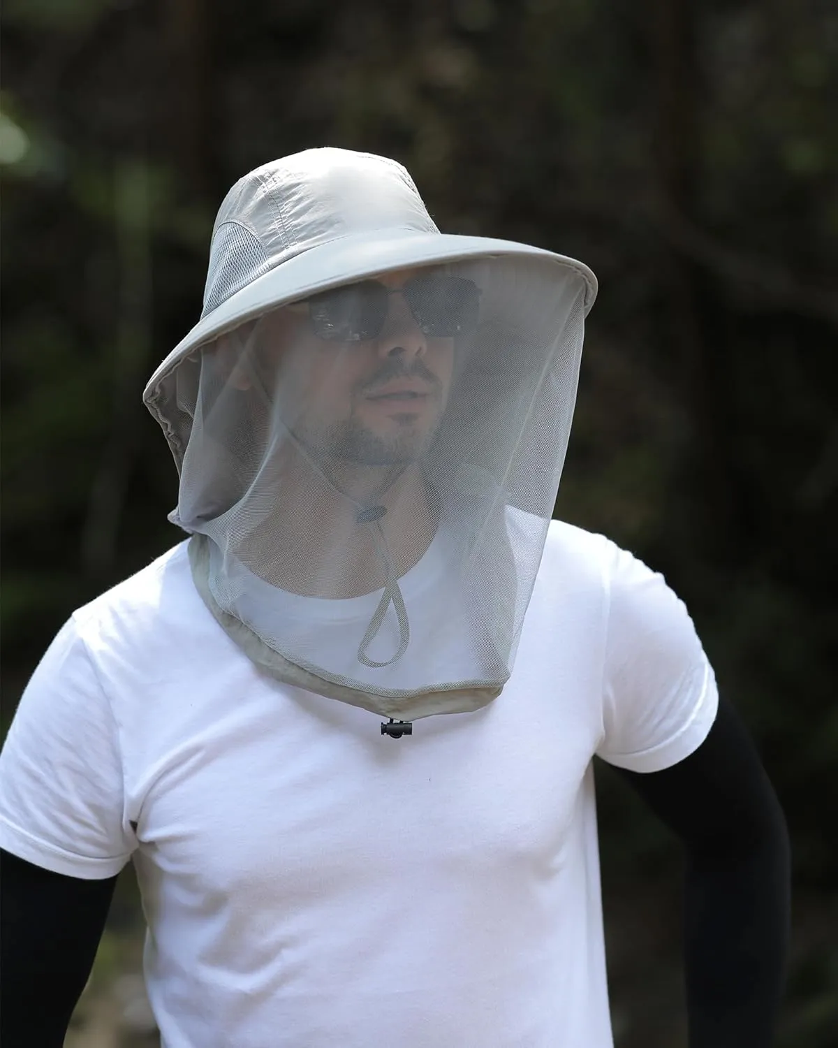 Womens Sun Hat Outdoor UV Protection Wide Brim Fishing Hat with Ponytail Hole Neck Flap for Beach Hiking Camping
