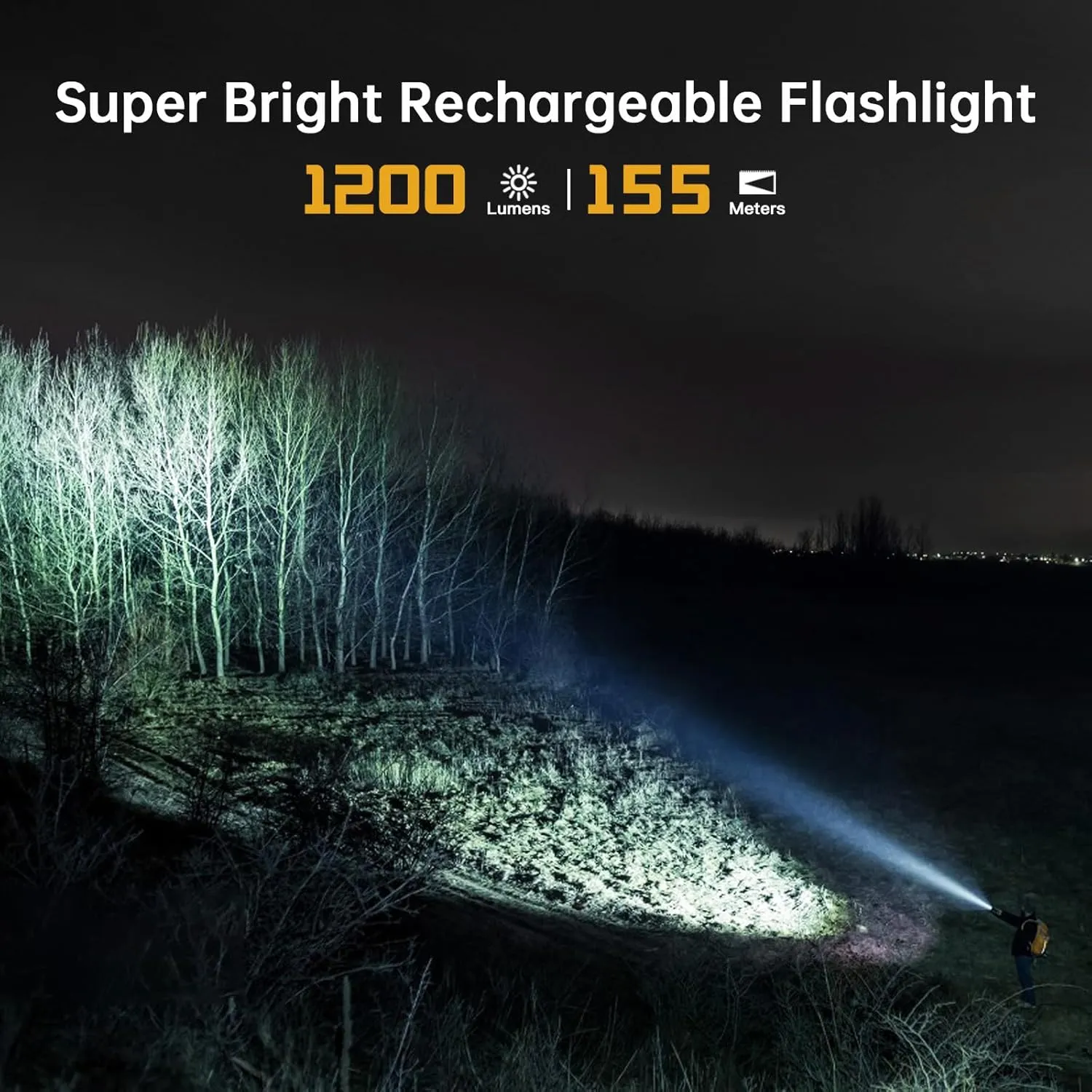 Wurkkos FC11C LED Flashlights Rechargeable -Small Powerful EDC Flashlight 90CRI 1200 High Lumen, IP68 Waterproof,Magnetic Tailcap,155M Beam Distance for Garden Dog Walking Emergency(Green 4000K)