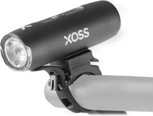 XOSS XL-800 Bike Headlight, 800 Lumens USB-C Rechargeable Bicycle Lights for Night Riding, Waterproof LED Cycling Road Bike Light with 5 Modes, Front Light Easy to Install