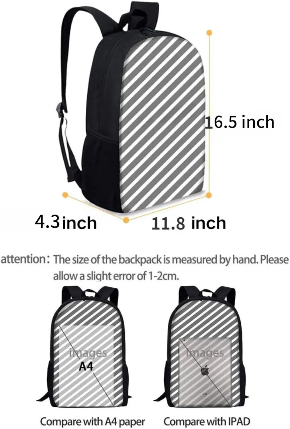 Y2K Backpack Chic Daypack, Kawaii Fashion Grunge Trendy Daypack Harajuku Hiking Travel Backpack Aesthetic Cute Bags