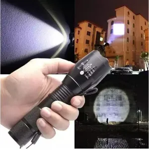 Zoom In A Flash: Your Big Flashlight with a Small Footprint   Bonus Bike Mount Free