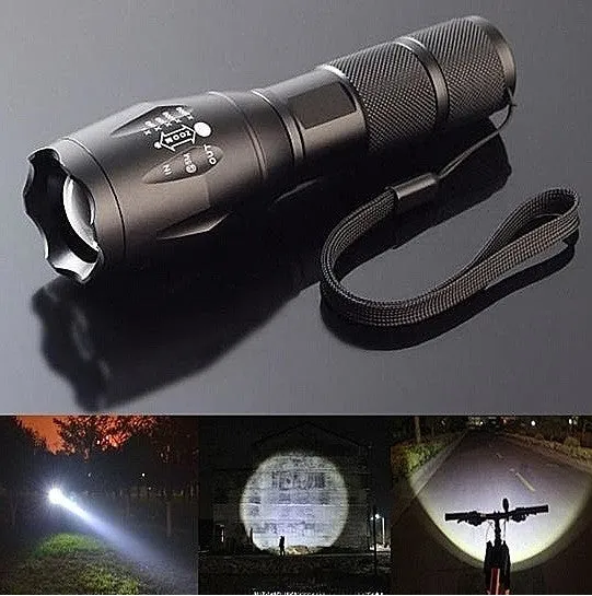 Zoom In A Flash: Your Big Flashlight with a Small Footprint   Bonus Bike Mount Free