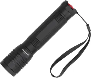 Zoomable Flashlight, Aluminum Alloy IPX5 LED Flashlight, for Adventure Hiking Travel Mountaineering